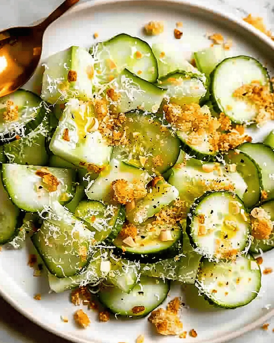 Cucumber Caesar Salad with Turkey Bacon: A Fresh Twist on Classic Flavor