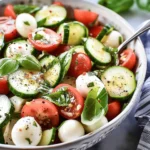 Cucumber Caprese Salad