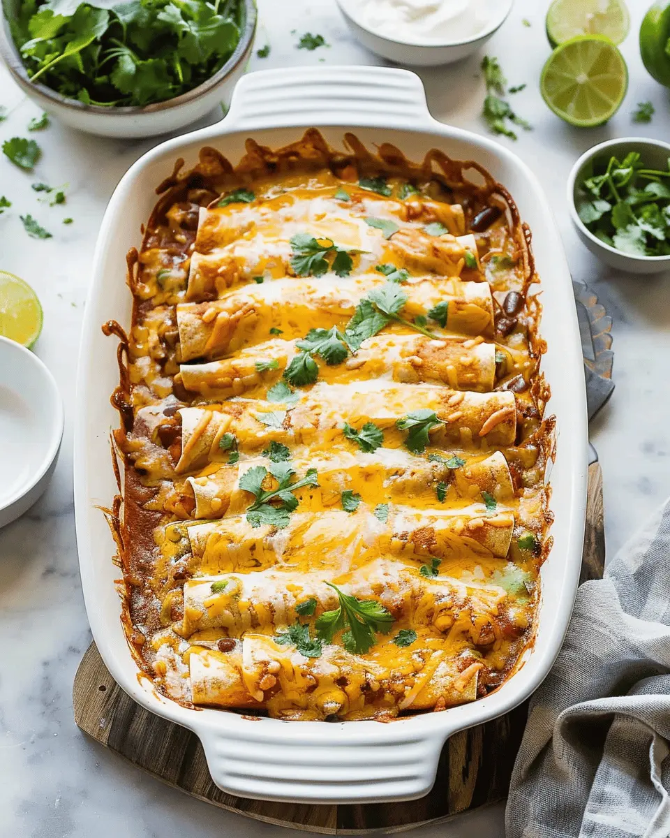 Easy Chicken Enchilada Recipe: Flavorful and Quick for Busy Nights