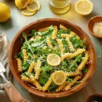 Easy Lemon Arugula Pasta Salad