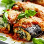 Eggplant Rollatini (Easy & Healthy)