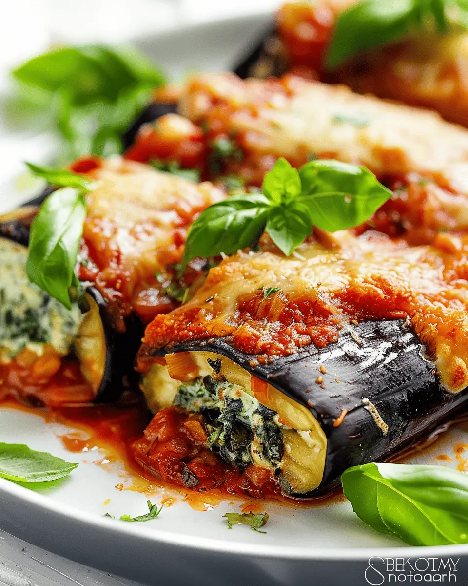 Eggplant Rollatini: Easy & Healthy Comfort Food Delight