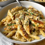 Garlic Parmesan Chicken and Pasta (One-Pan)
