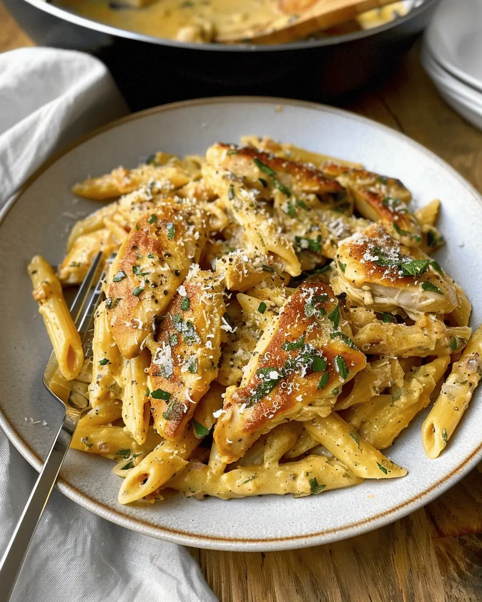Garlic Parmesan Chicken and Pasta: Easy One-Pan Delight for All