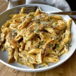 Garlic Parmesan Chicken and Pasta (One-Pan)