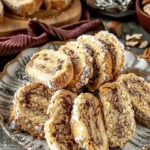 Italian Nut Roll Cookies