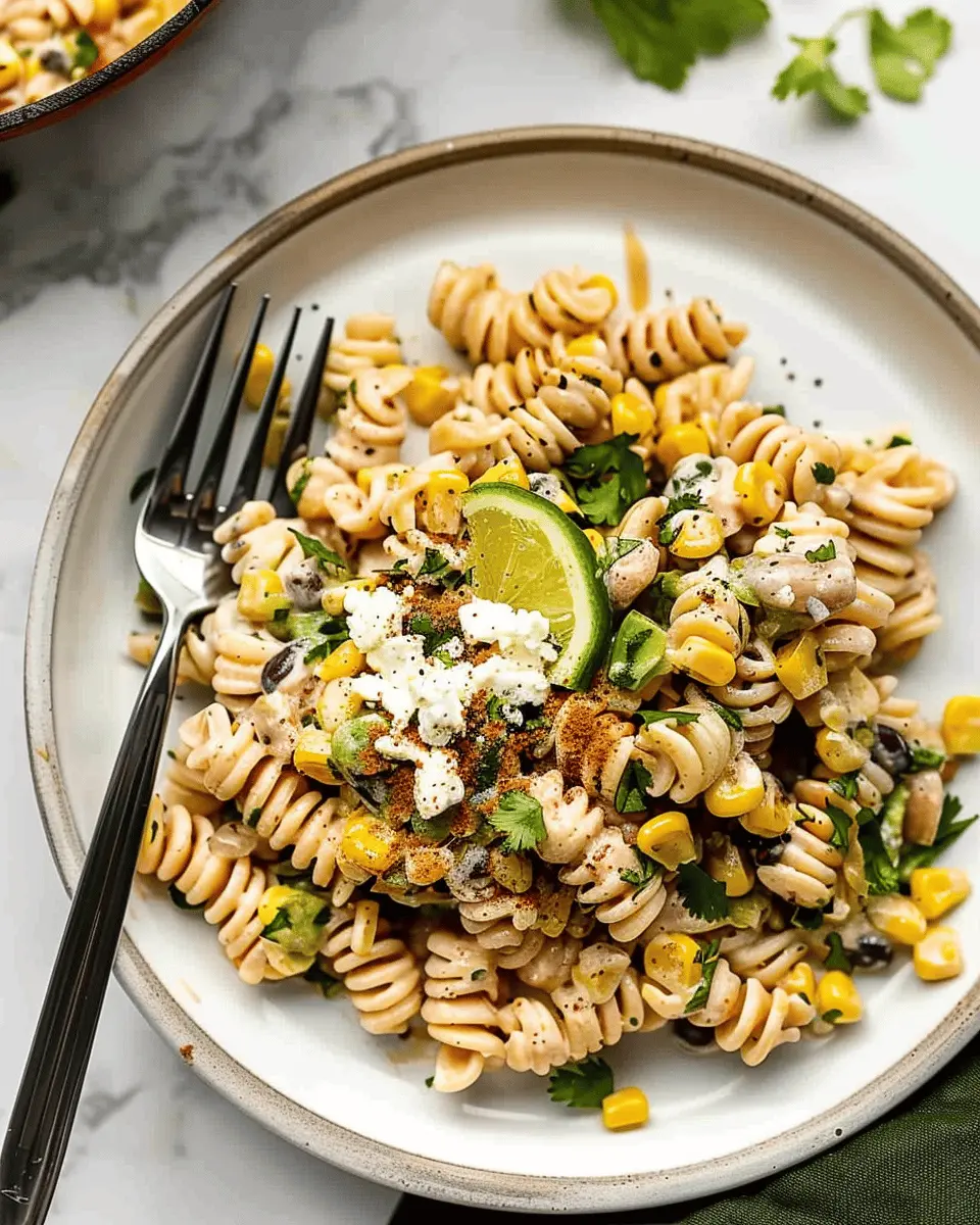 Mexican Street Corn Pasta Salad: A Fresh and Easy Twist