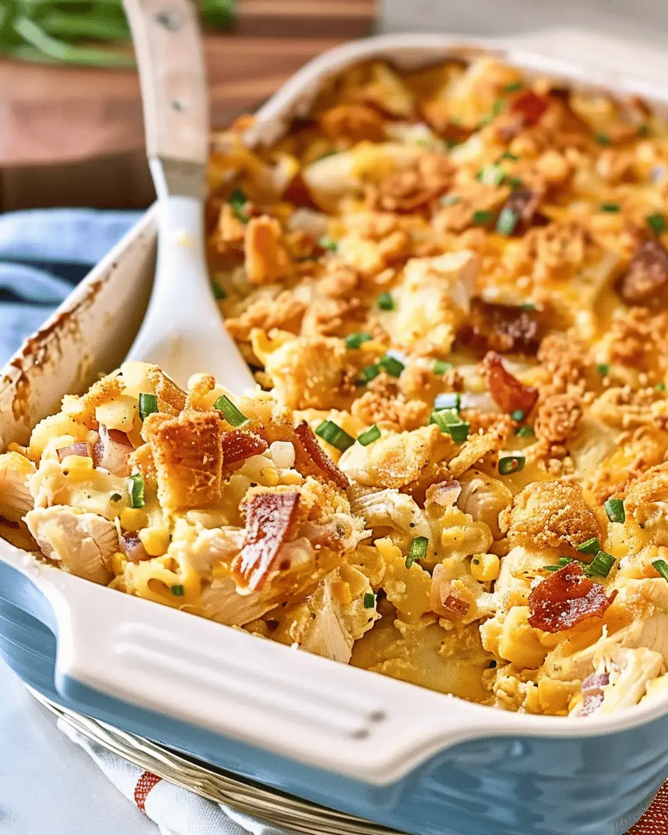 Neiman Marcus Chicken Casserole: A Cozy Indulgence with Turkey Bacon