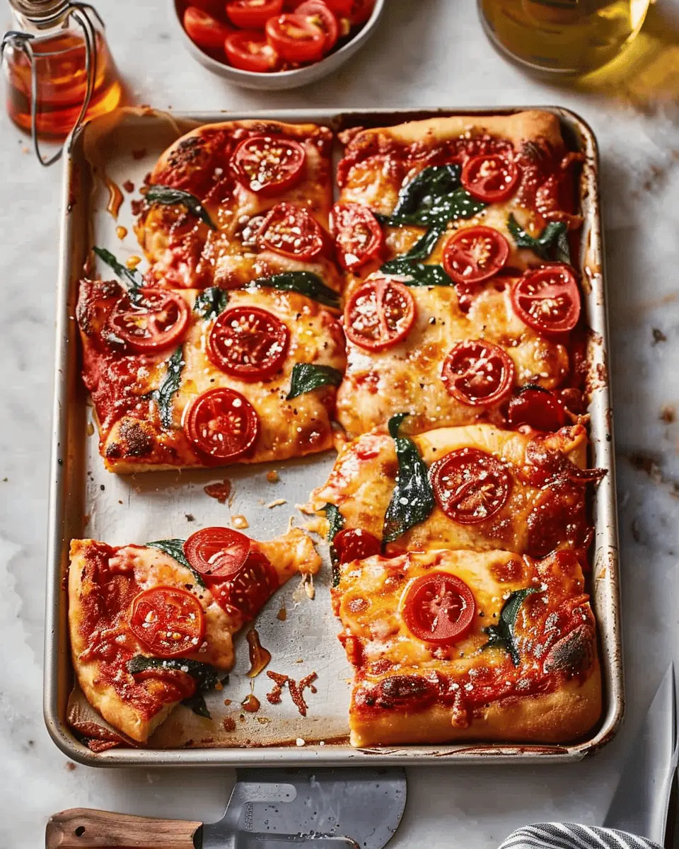 Sheet Pan Pizza: Easy Turkey Bacon & Chicken Ham Delight