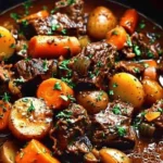 Slow Cooker Beef Bourguignon
