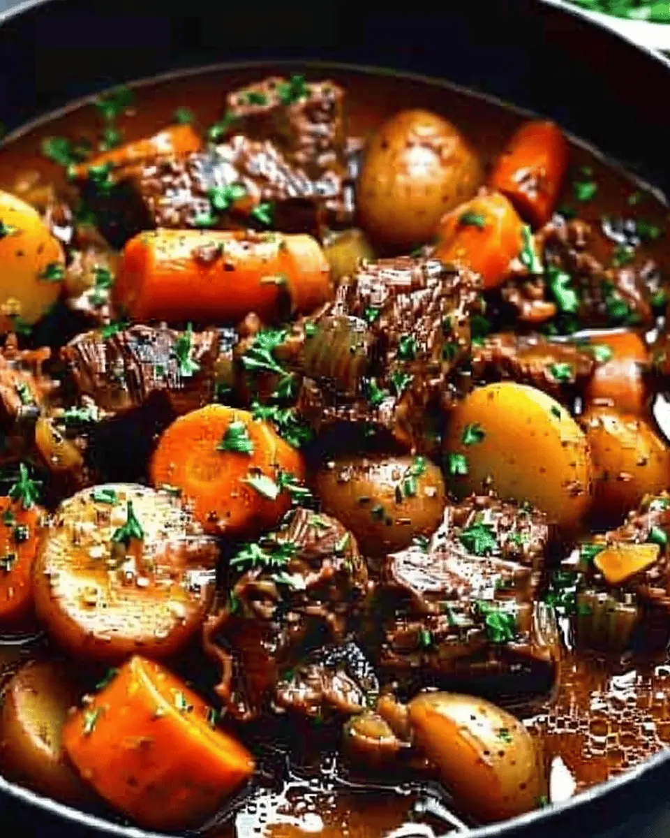 Slow Cooker Beef Bourguignon: A Cozy and Easy Family Favorite