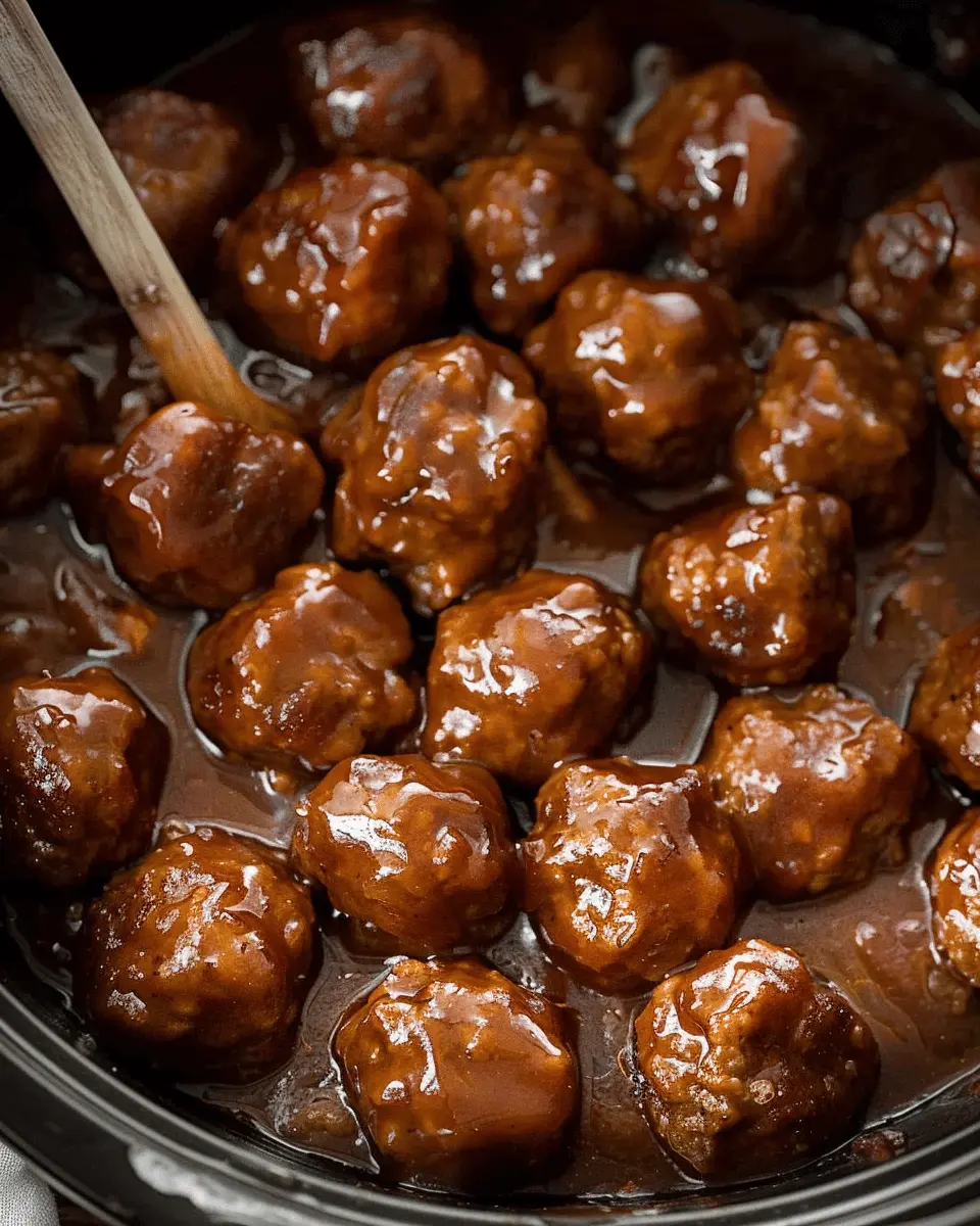 Slow Cooker Salisbury Steak Meatballs: Easy Comfort Food Delight