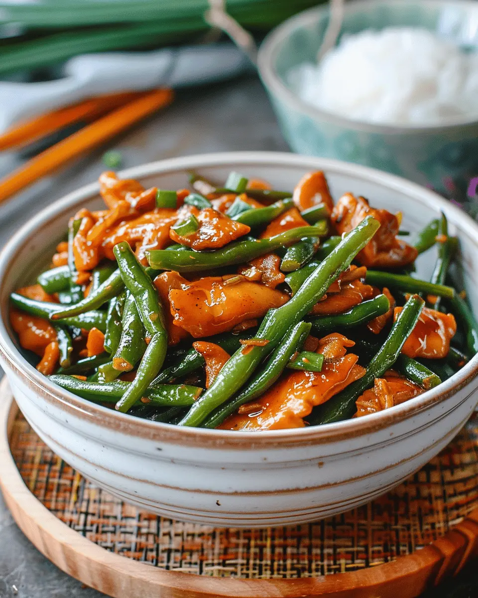 String Bean Chicken: Easy Comfort Food for Home Cooks