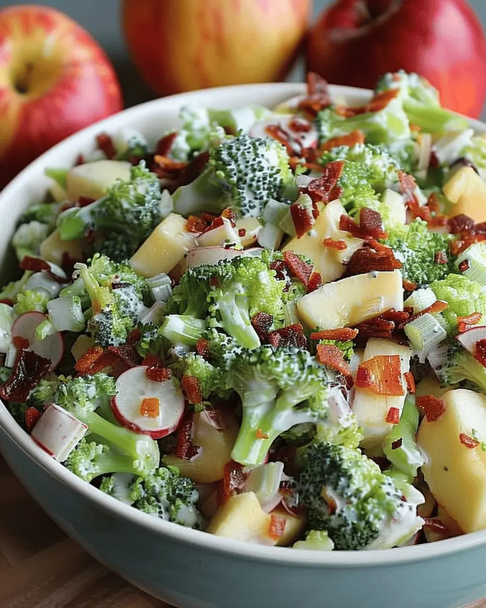Summer Favorite Honeycrisp Broccoli Salad: Easy & Delicious Twist