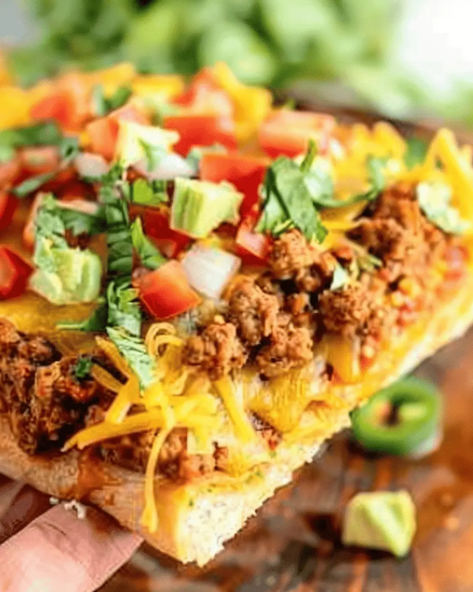 Taco Crescent Roll Pizza: Easy Family Dinner Treat with Turkey Bacon