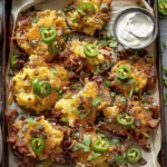 Jalapeno Popper Smashed Potatoes
