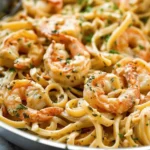 Creamy Garlic Shrimp Pasta