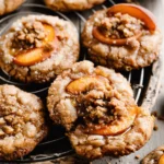 peach cobbler cookies