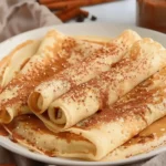 Cinnamon Roll Protein Crepes