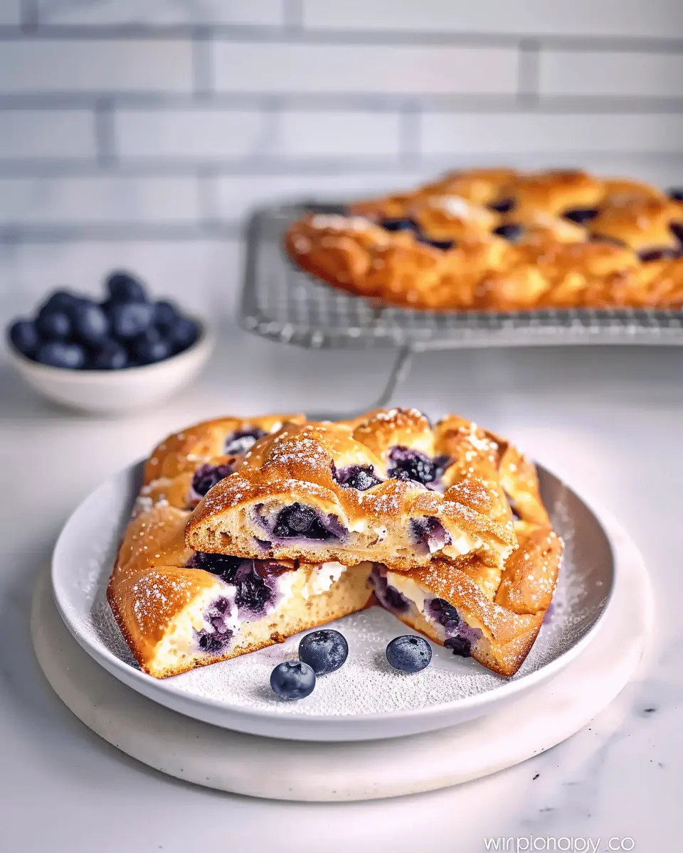 Cottage Cheese Blueberry Cloud Bread: Easy and Delightful Homemade Treat