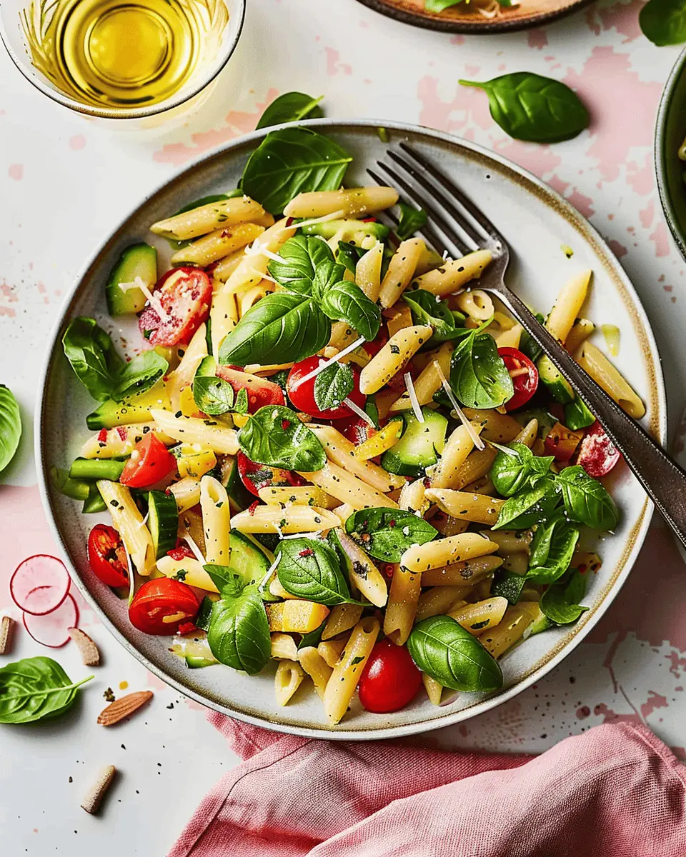 Pasta Primavera: Easy Veggie Delight with Turkey Bacon Twist