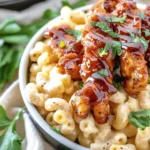Honey Pepper Chicken Mac and Cheese