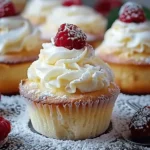 Fluffy Japanese Cotton Cheesecake Cupcakes