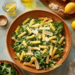 Easy Lemon Arugula Pasta Salad