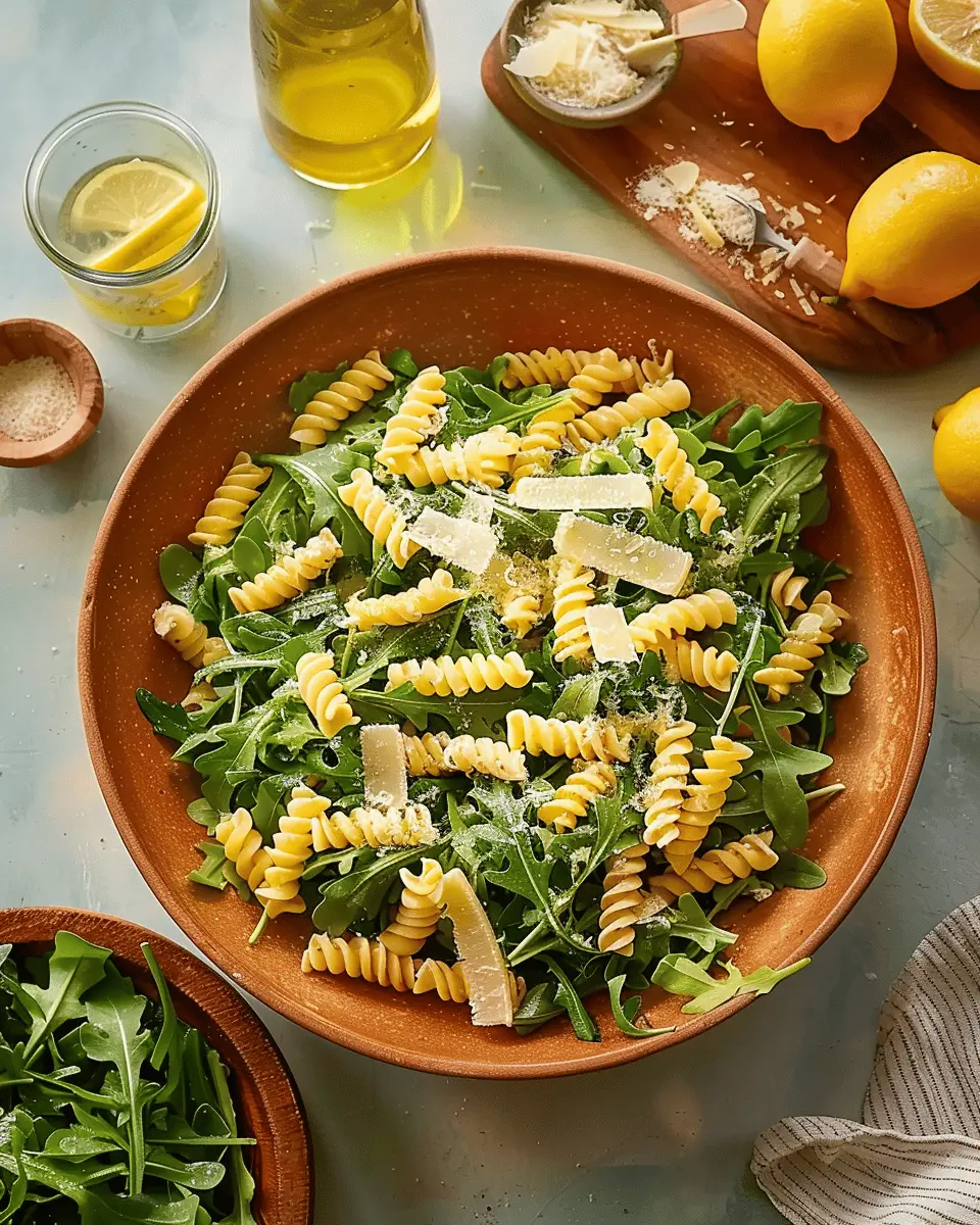 Easy Lemon Arugula Pasta Salad: A Refreshing Twist on Salad Night