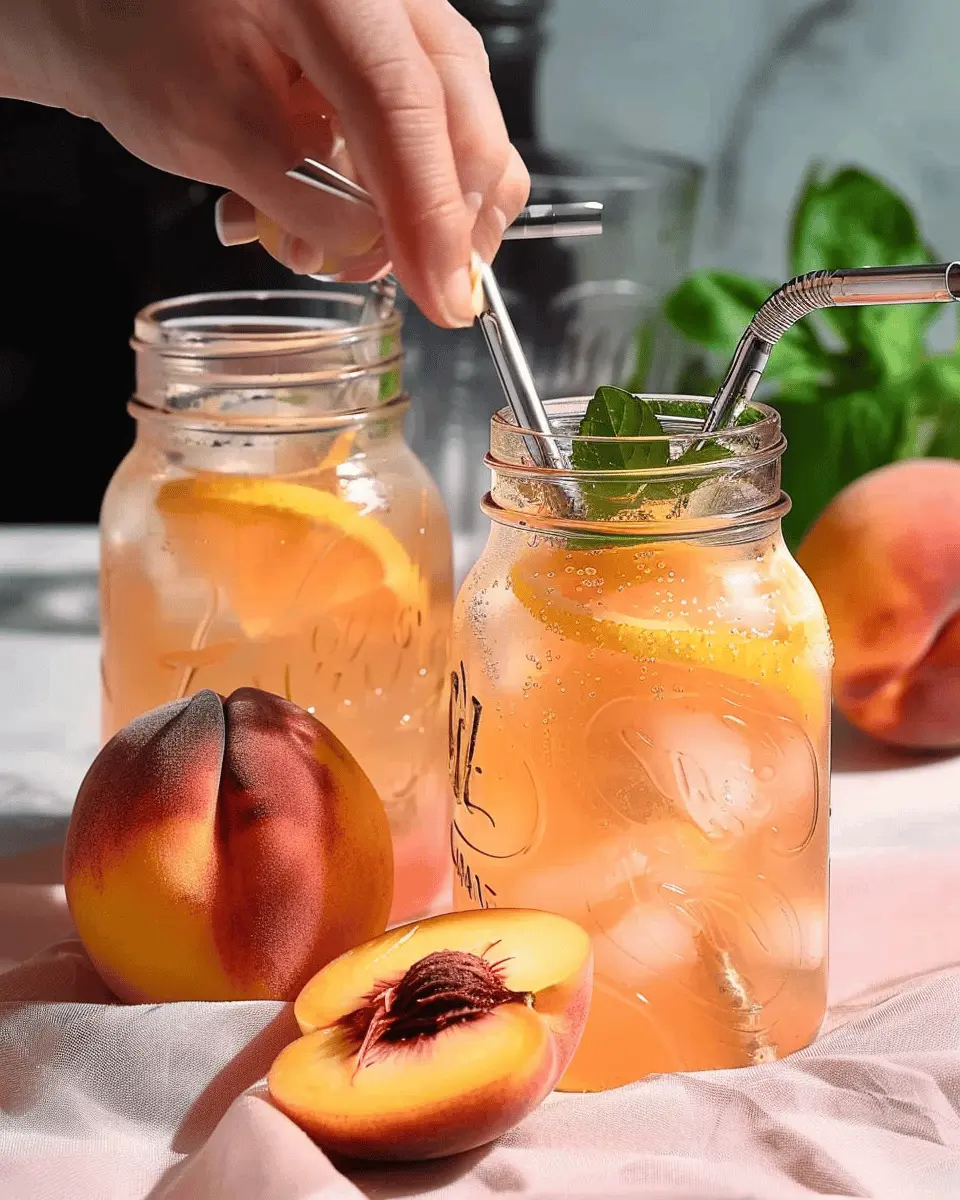 How to Make Peach Lemonade: The Best Refreshing Summer Drink