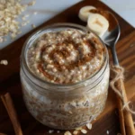 The Best Creamy Cinnamon Roll Overnight Oats