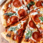 Hot Honey Pepperoni Ricotta Pizza