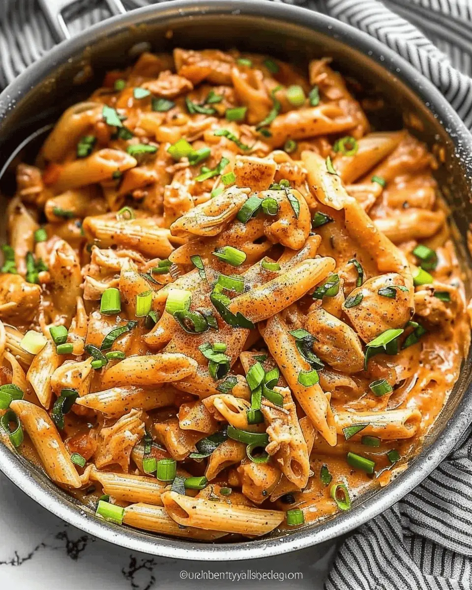 One Pot Creamy Cajun Chicken Pasta: Easy Comfort Food Delight