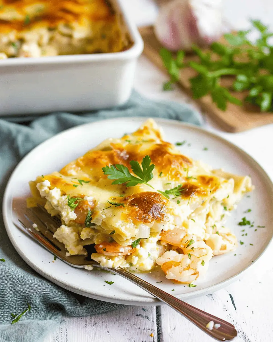 Shrimp Scampi Lasagna: An Indulgent Twist on a Classic Dish