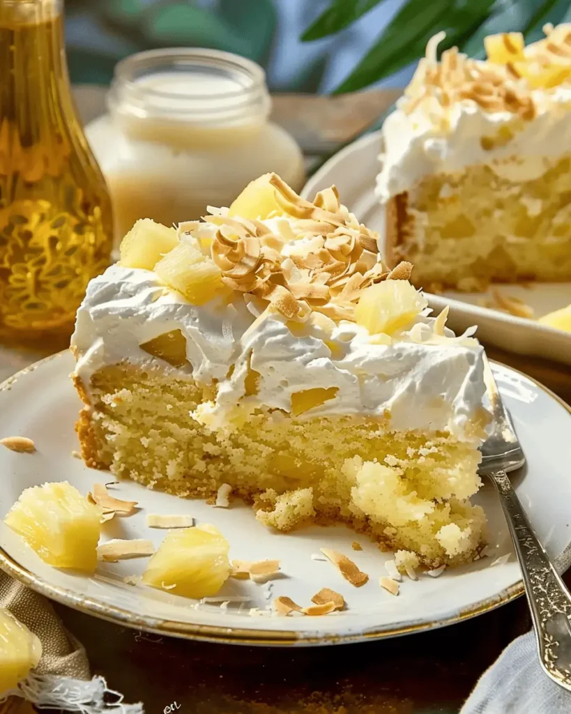 Pineapple Coconut Dream CakePineapple Coconut Dream Cake