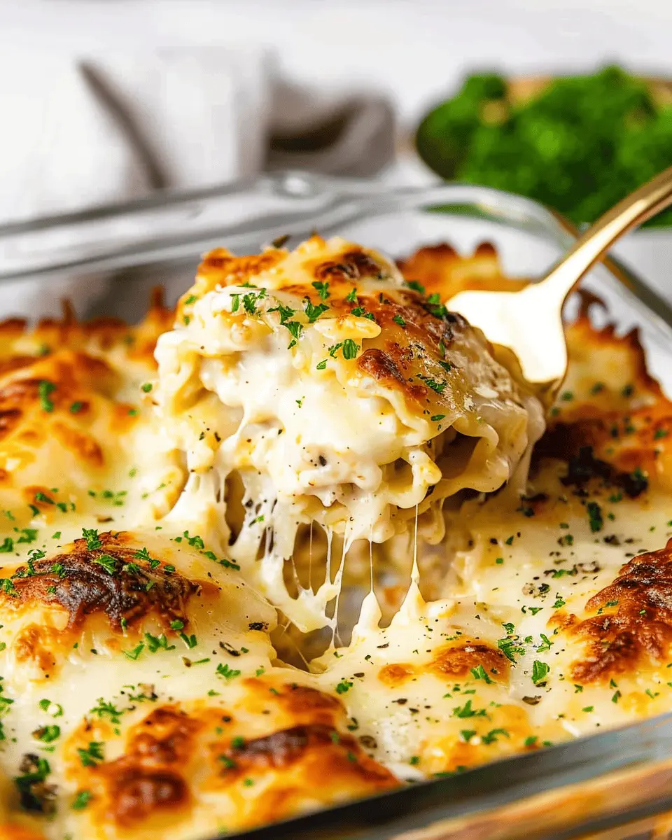 Chicken Alfredo Lasagna Roll Ups: Easy Comfort Food Delight