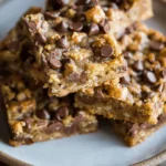 Toffee Chocolate Chip Cookie Bars