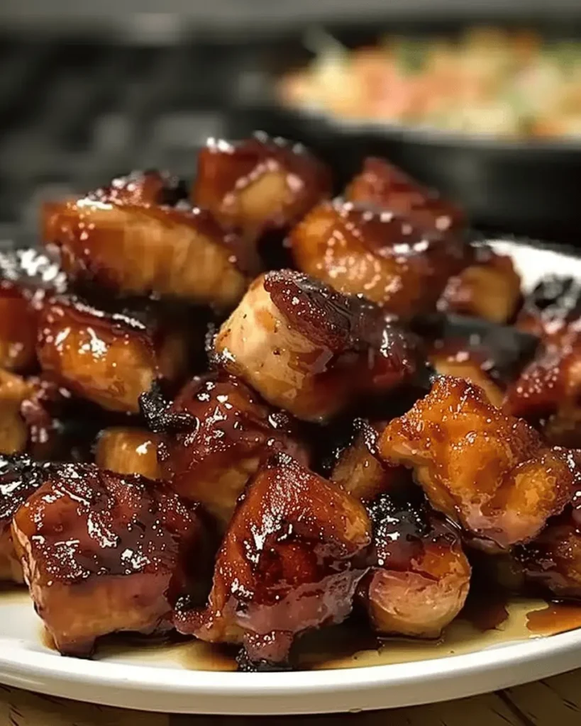 Maple Glazed Bacon Chicken Bites You’ll Crave Today!
