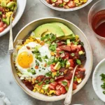 Easy High Protein Breakfast Bowls (Meal Prep Option!)