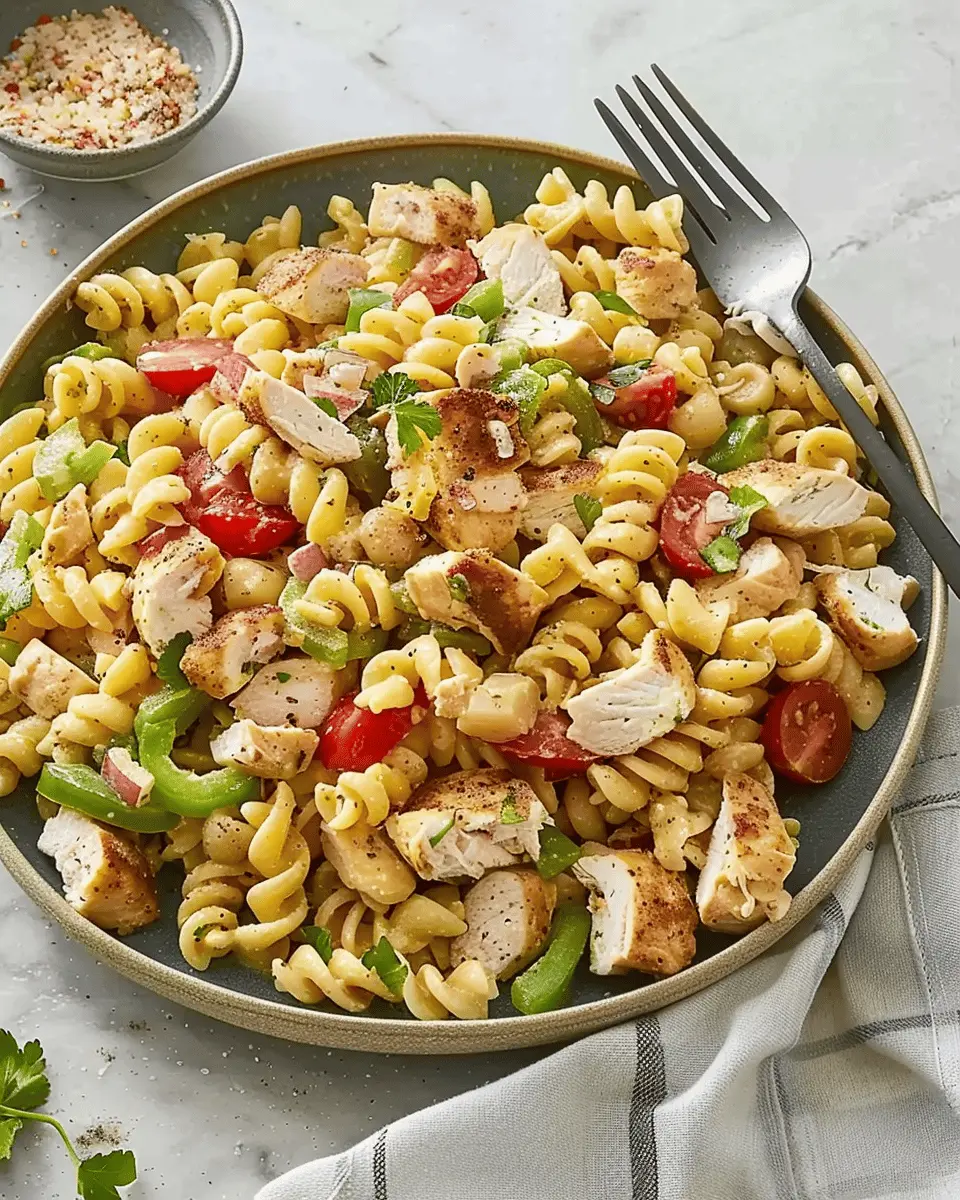Club Chicken Pasta Salad: A Delicious Twist with Turkey Bacon