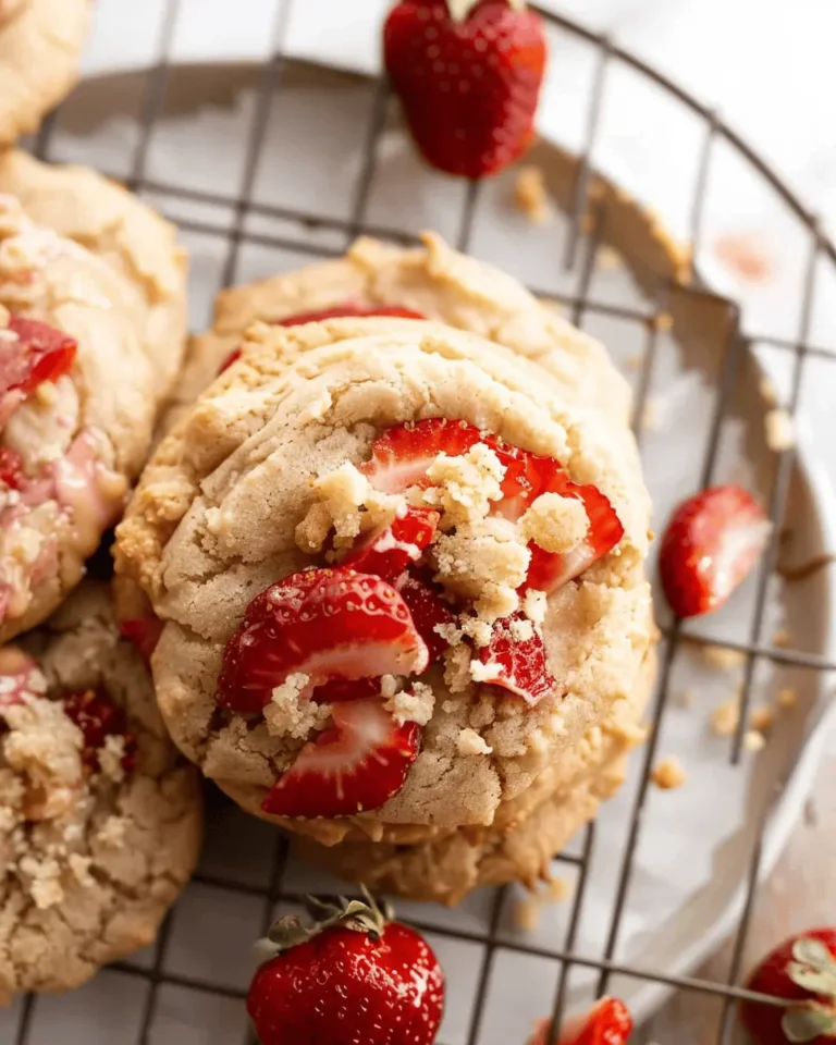 Strawberry Shortcake Cookies