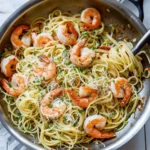 Garlic Shrimp Spaghetti