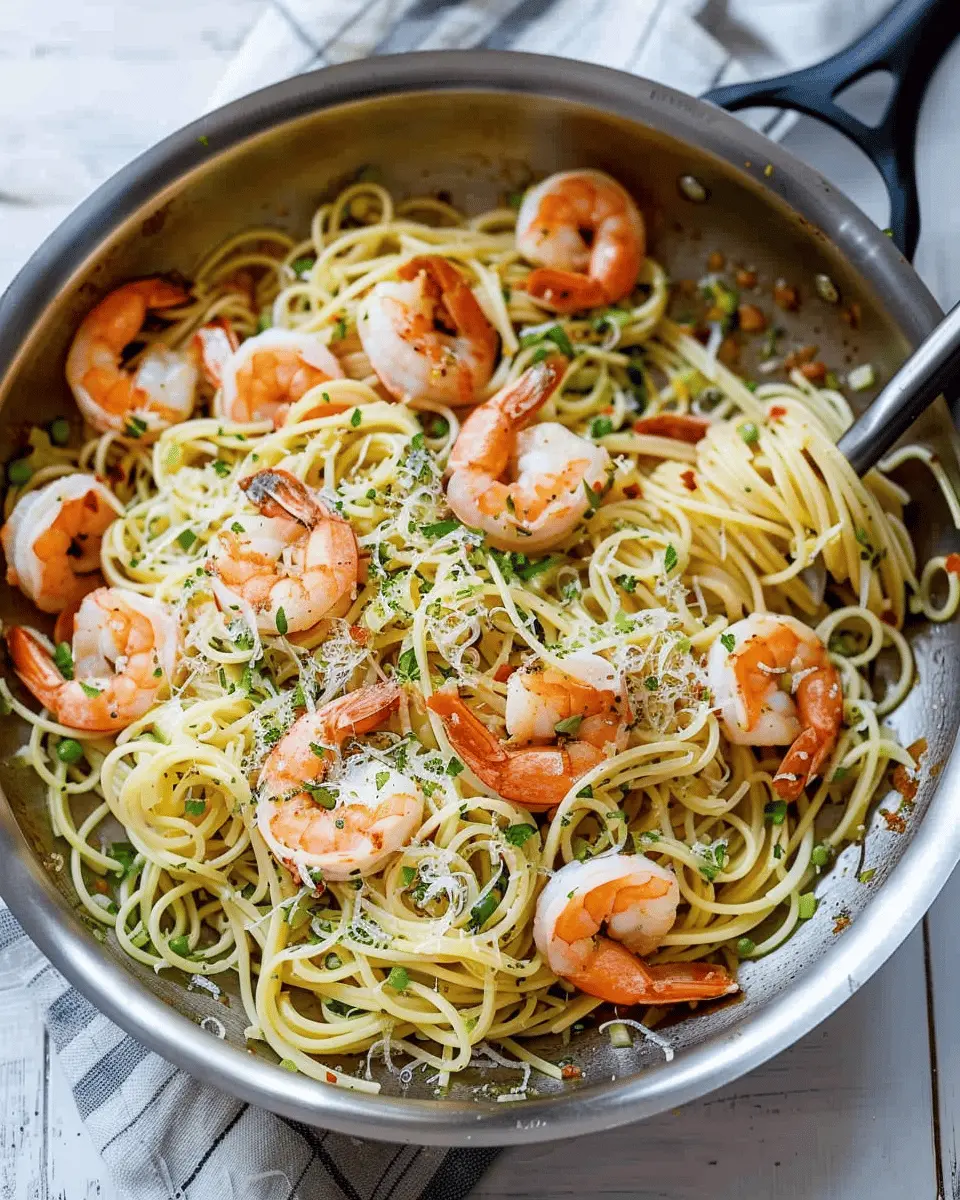Garlic Shrimp Spaghetti: An Easy Delight for Busy Nights