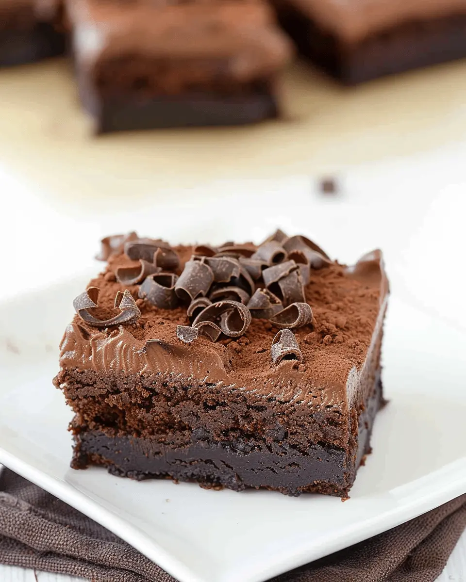 Chocolate Mousse Brownies: Indulgent Treat for Chocolate Lovers