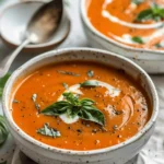 Best easy Soup Recipes : 30 Minute Dairy Free Tomato Basil Soup