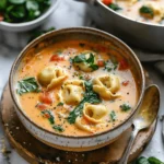 Best easy Soup Recipes : Creamy Tortellini Soup