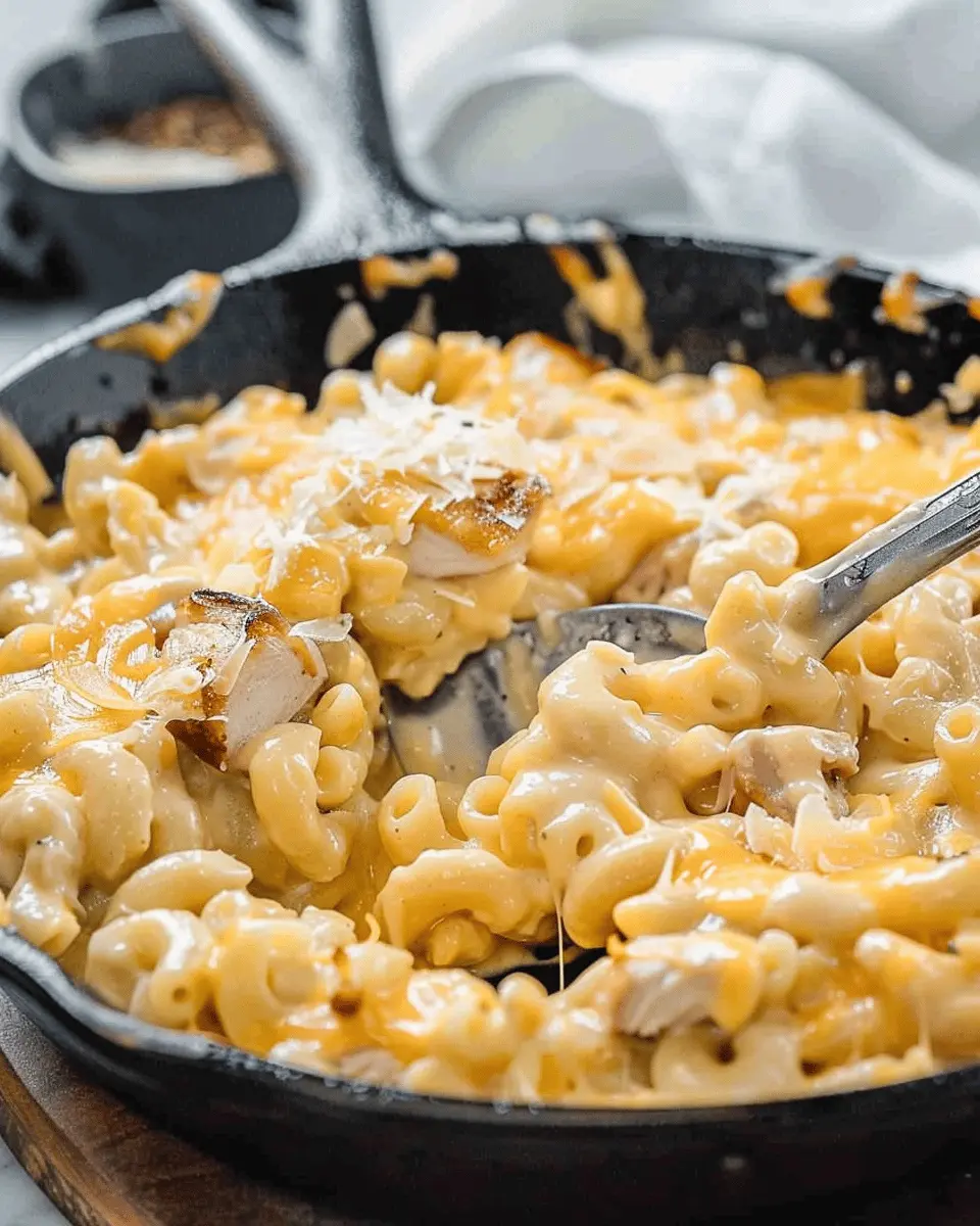 Chicken Mac And Cheese: Indulgent Recipe with Turkey Bacon Twist