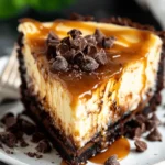 Delicious Desserts & Sweet Recipes : Caramel Brownie Cheesecake