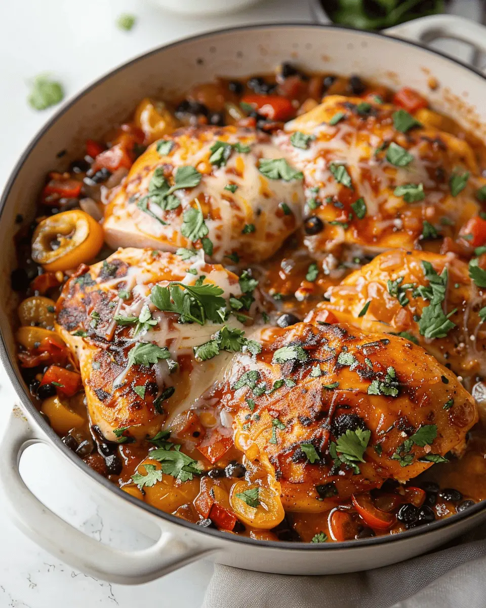 Easy Cheap Dinner Ideas: Flavorful Santa Fe Chicken Recipe