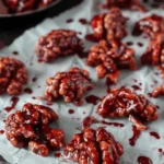 Easy Halloween food ideas : Bloody Zombie Brains (Candied Walnuts)